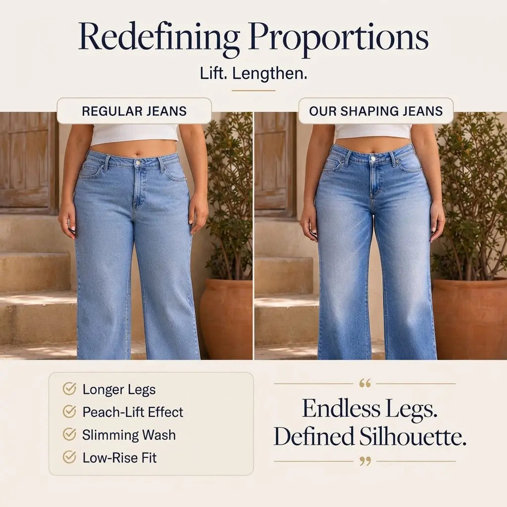 Effortlessly Chic Wide-Leg Jeans