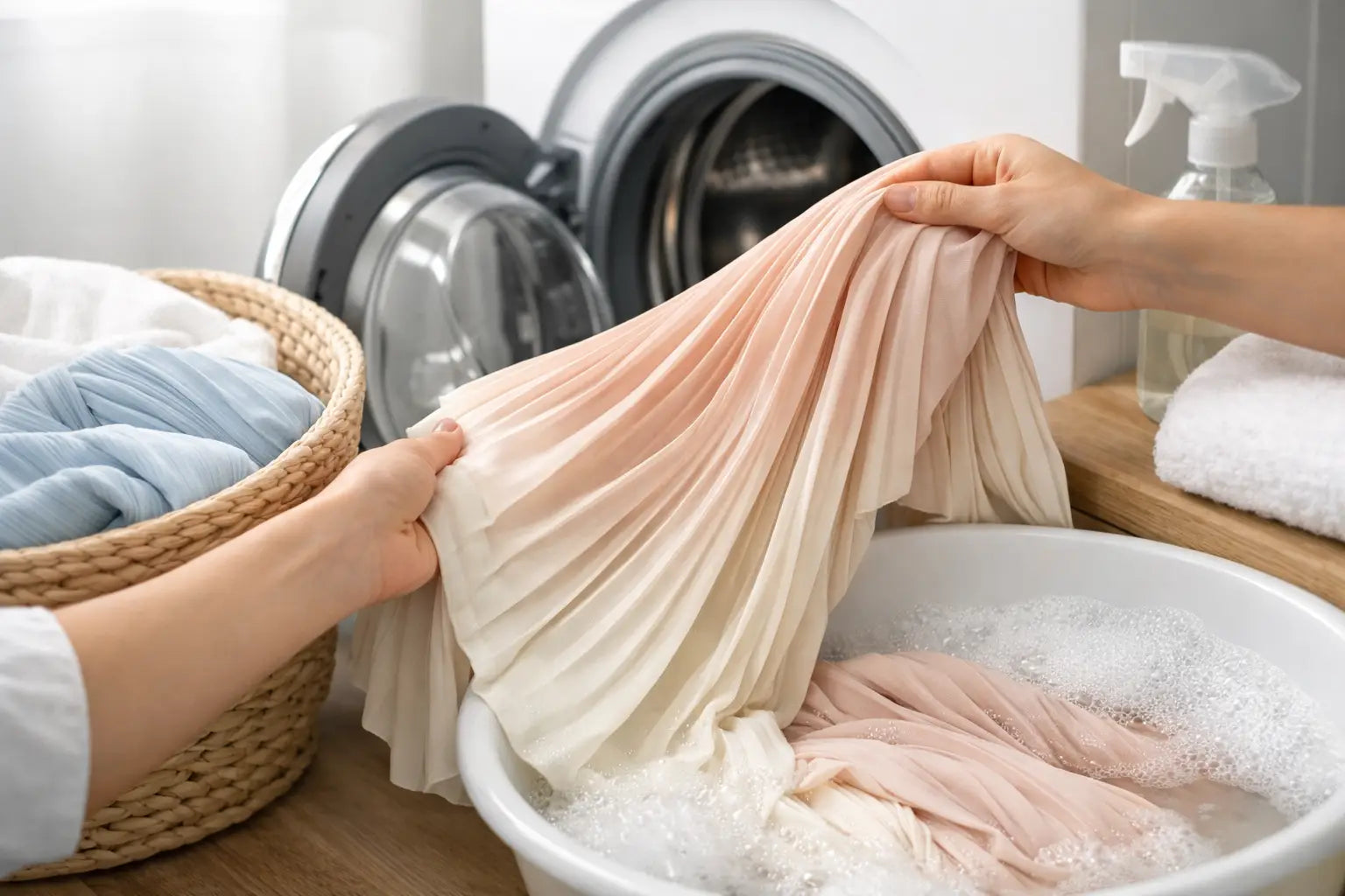 Washing Pleated Dresses Safely Without Ruining Folds