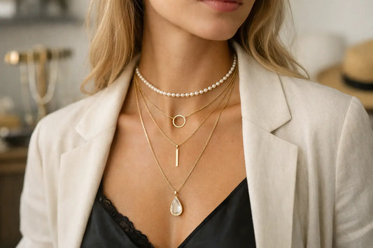 How to Layer Necklaces for Every Outfit This Season