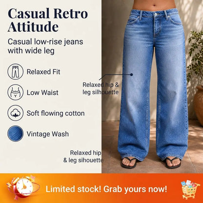 Effortlessly Chic Wide-Leg Jeans
