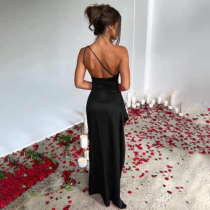 Soft Touch Slim Fit Satin Dress