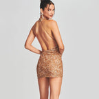 After Dark Sequined Dress