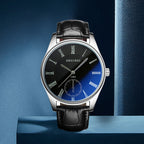Ironclad Leather Strap Watch
