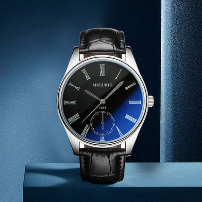 Ironclad Leather Strap Watch