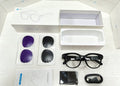 M89 Bluetooth Smart Glasses with AI Translation and HD Camera