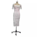 Hallie Lace Wrap Dress