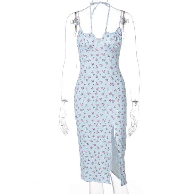 Valeria floral flared dress