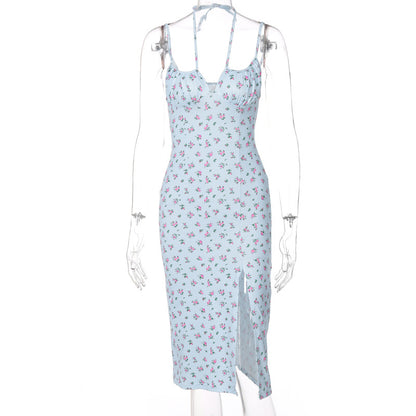 Valeria floral flared dress
