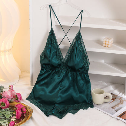 Lightweight Ice Silk Pajamas