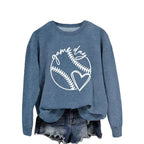 Fashion Printed Crewneck Sweater