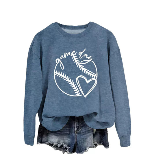 Fashion Printed Crewneck Sweater