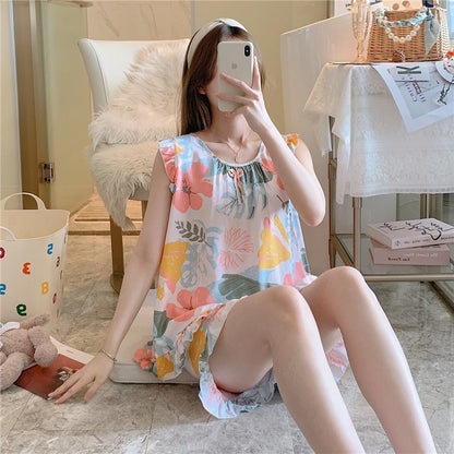 Lucky Night Cotton Silk Pajamas
