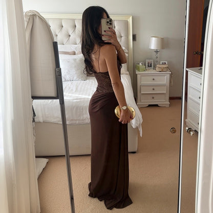 Poolside vibes Patchwork Dress