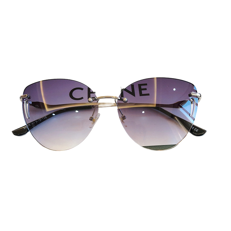 Frameless UV Protection Women Sunglasses Driving Glasses