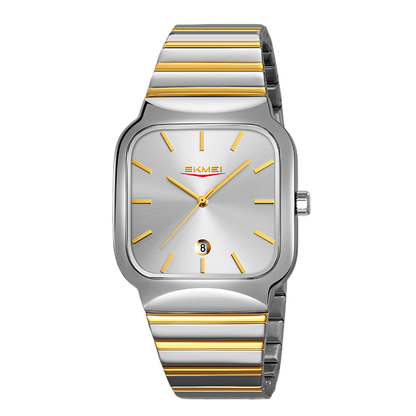 Square-shaped men's and women's watches