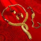 Jewelry: necklaces, earrings, rings, and bracelets