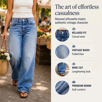 Effortlessly Chic Wide-Leg Jeans