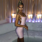 Miami luxury halter Dress