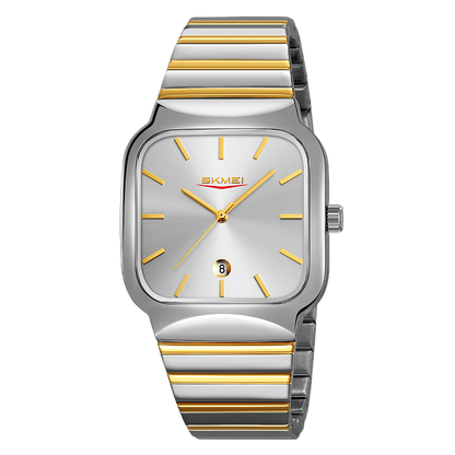 Square-shaped men's and women's watches