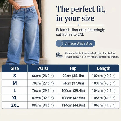 Effortlessly Chic Wide-Leg Jeans
