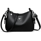 Kangaroo leather large-capacity ladies' bag