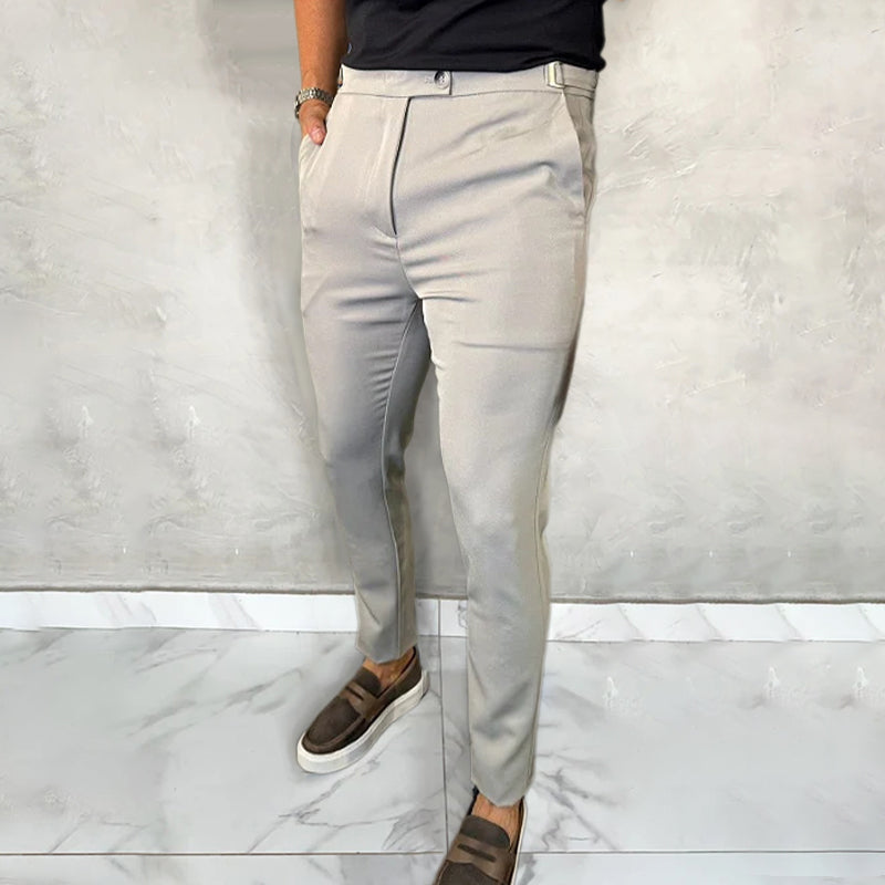 mens stretch slim fit pants