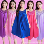 Summer ice silk pajamas