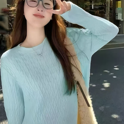 Geena Twist Knit Sweater