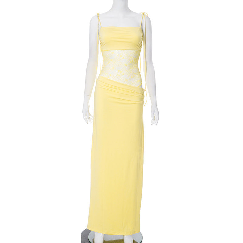 Poolside vibes Patchwork Dress