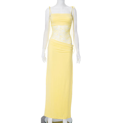 Poolside vibes Patchwork Dress