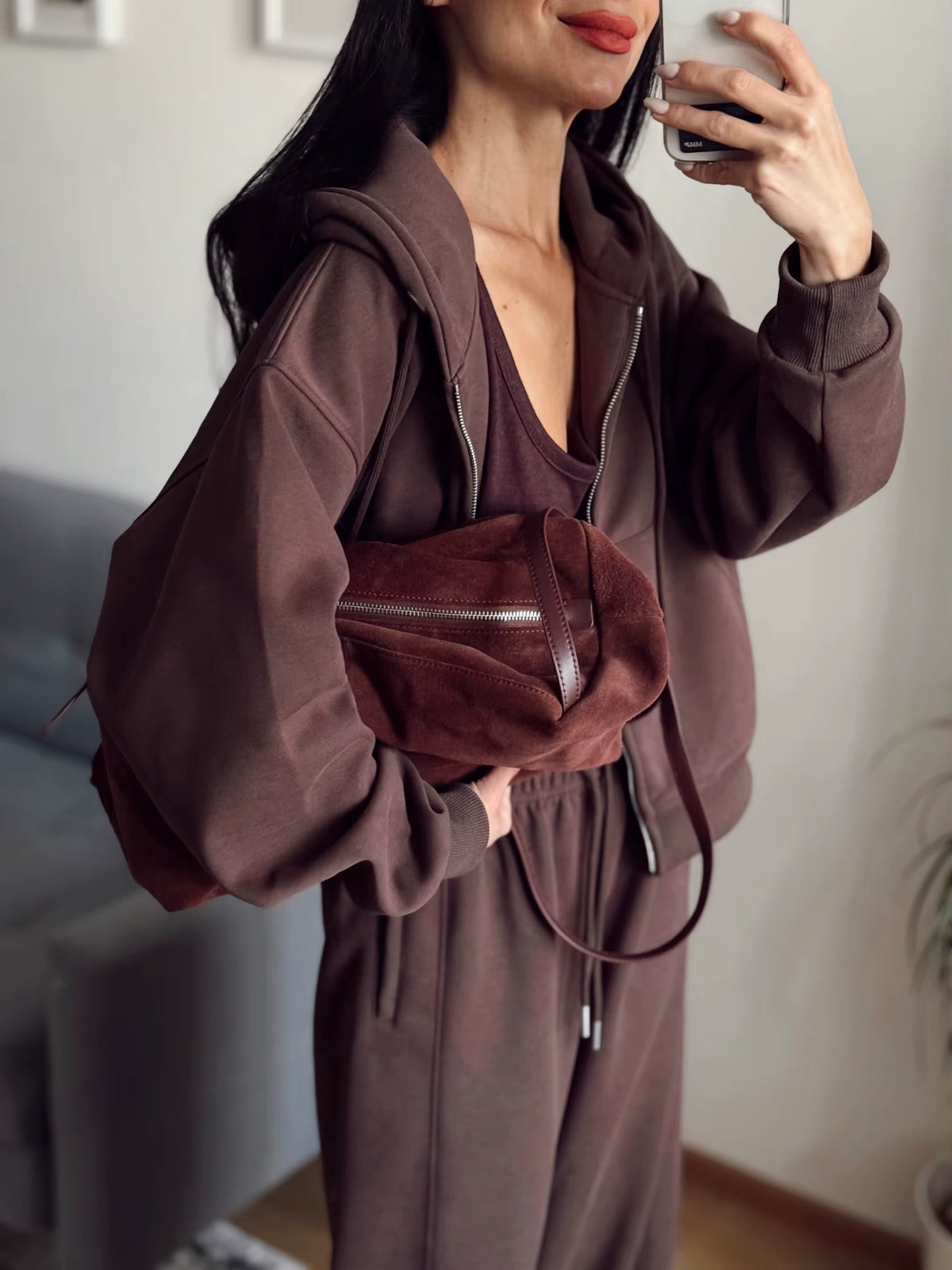Comfortable Casual Hooded Jumpsuit