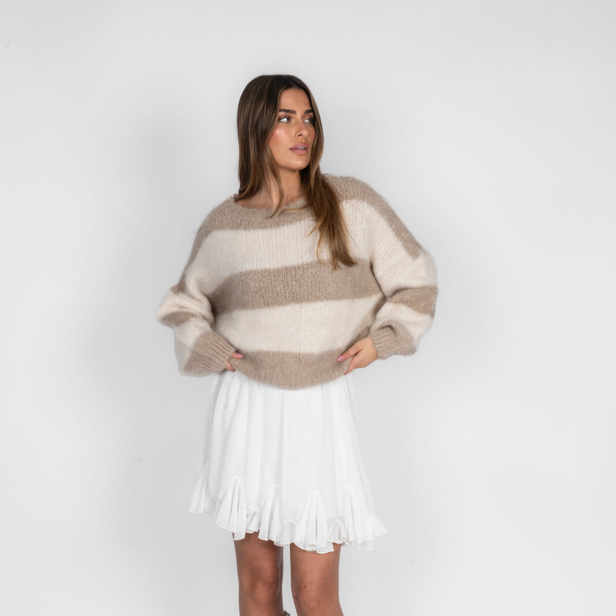 Ultra Soft Stripe Sweater