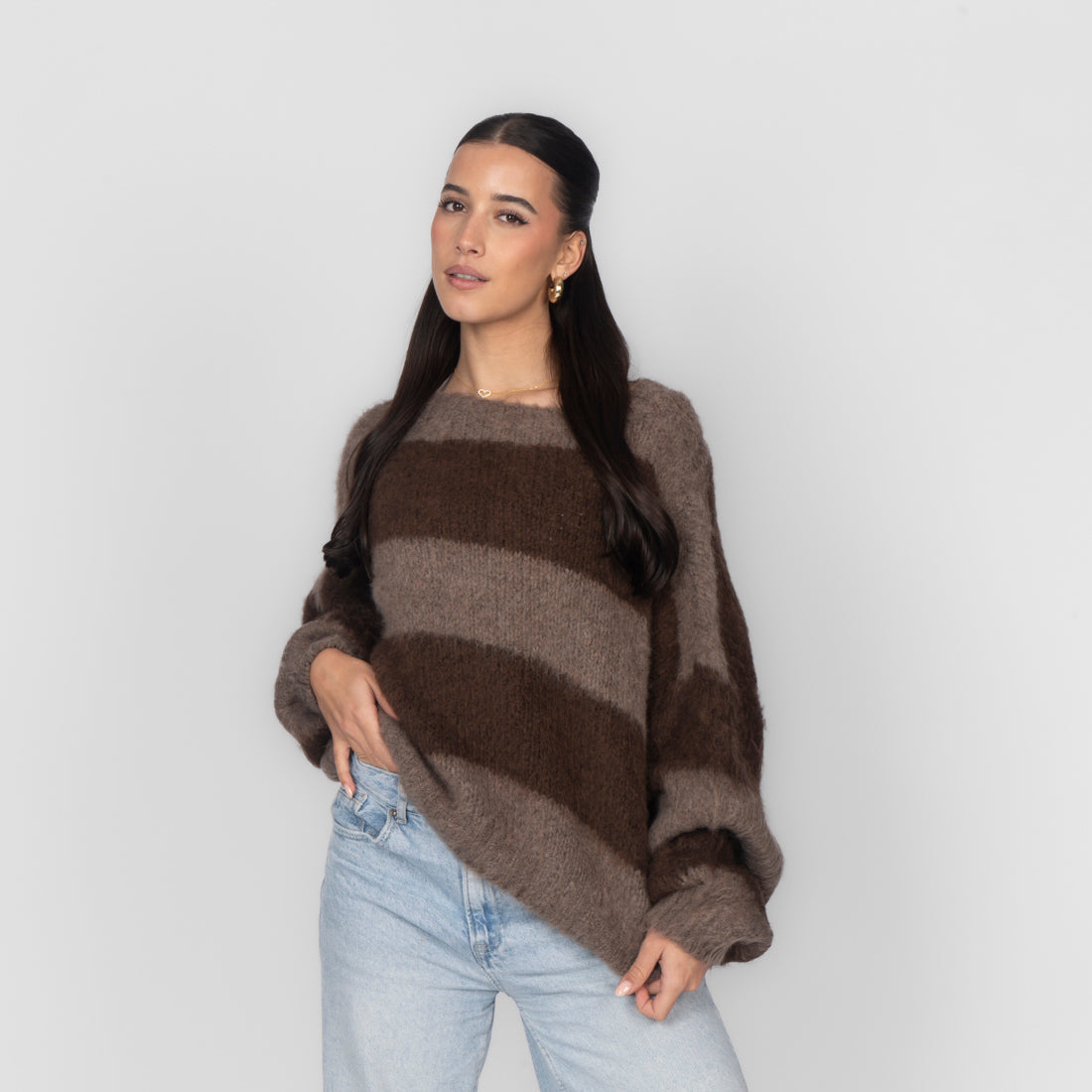 Ultra Soft Stripe Sweater