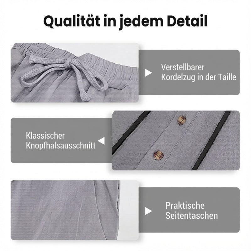 Men's Loose Fit Hoodie & Pants 2-Piece Set