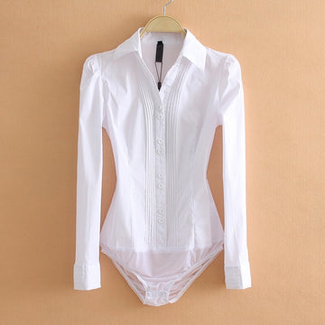 Business Collar Long-Sleeved Shirt
