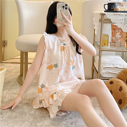 Lucky Night Cotton Silk Pajamas