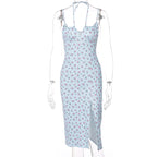 Valeria floral flared dress
