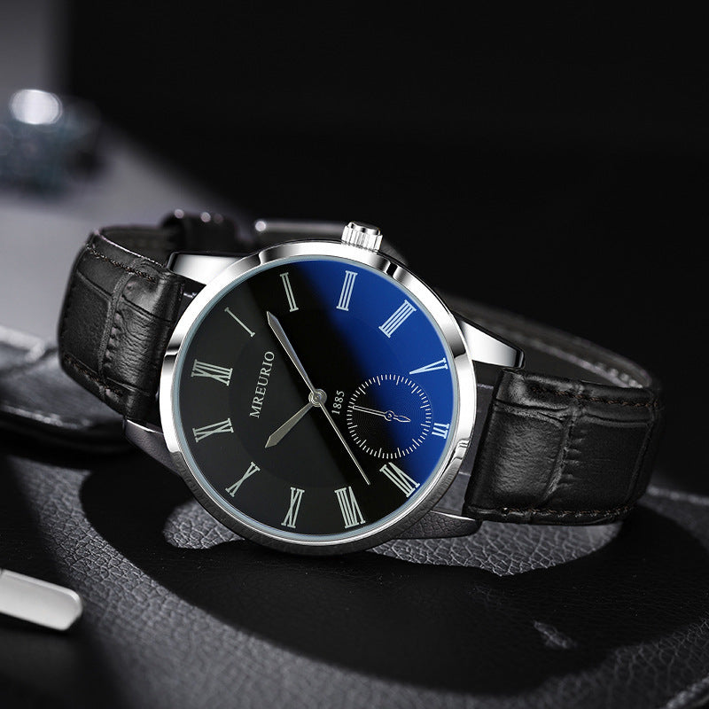 Ironclad Leather Strap Watch