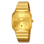 Square-shaped men's and women's watches