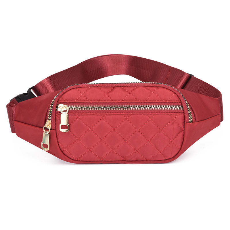 Ladies Multifunctional Nylon Waist Bag