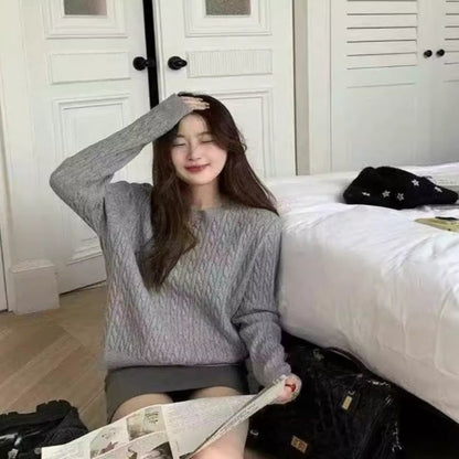 Geena Twist Knit Sweater