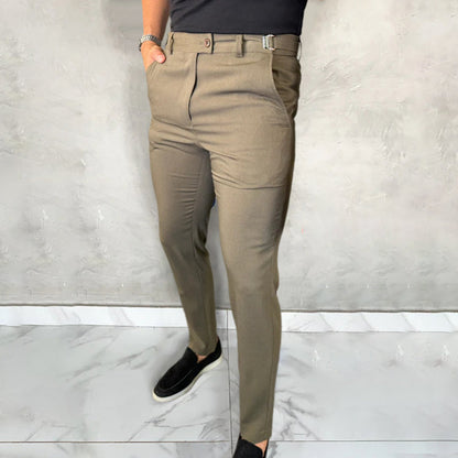 mens stretch slim fit pants
