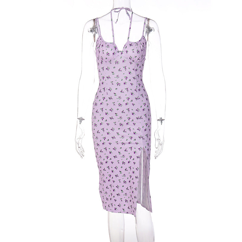 Valeria floral flared dress