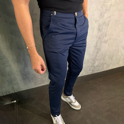 mens stretch slim fit pants