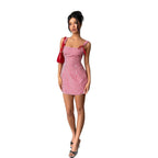 Paris Love Suspender Bow Dress