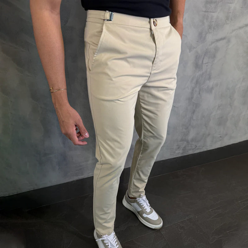 mens stretch slim fit pants
