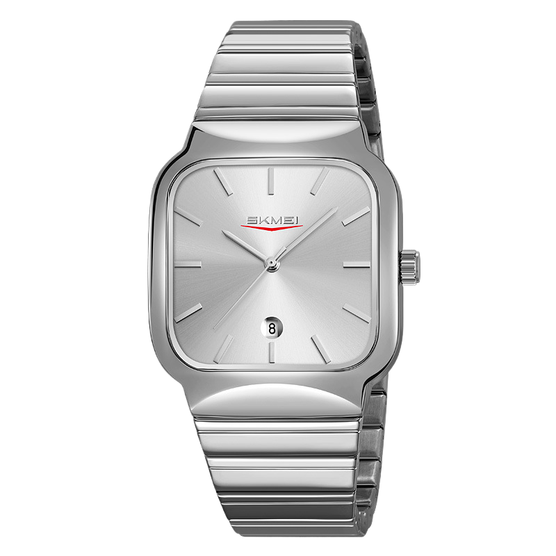 Square-shaped men's and women's watches