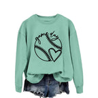 Fashion Printed Crewneck Sweater