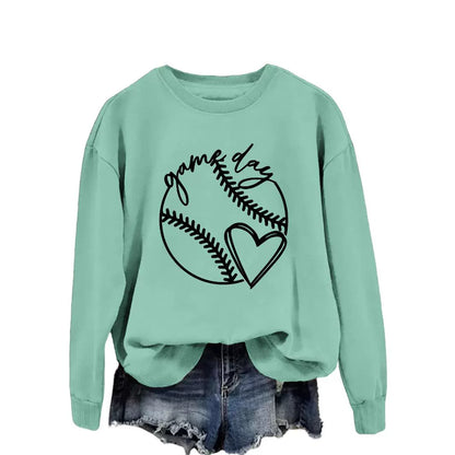 Fashion Printed Crewneck Sweater