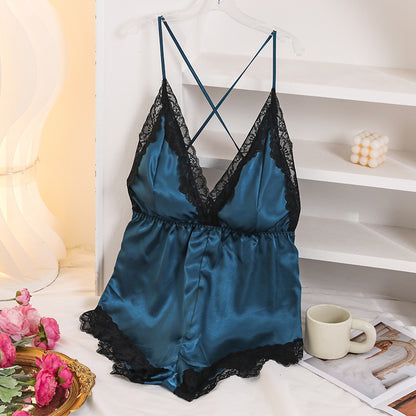 Lightweight Ice Silk Pajamas